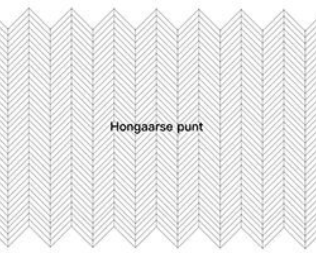 Hongaarse punt Perspectief tekenen op de iPad